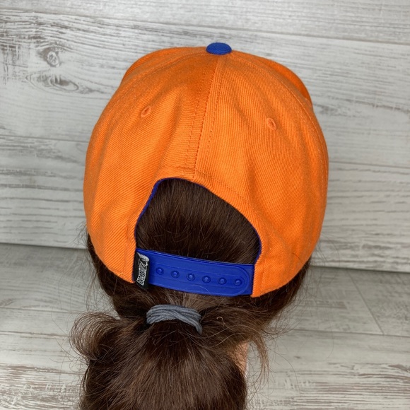 Dragon Ball Z Embroidered Hat Cap Snap Back Blue Orange Anime Adjustable Goku. - Picture 4 of 6